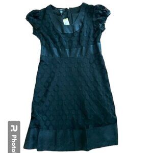 Alfani short sleeved lace dress